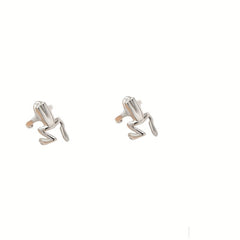 Hugging Frog Ear Cuff Clips No Piercing Earrings Jewelry Gift For Girls