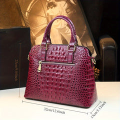 Arrival Crocodile Pattern Women's Handbag