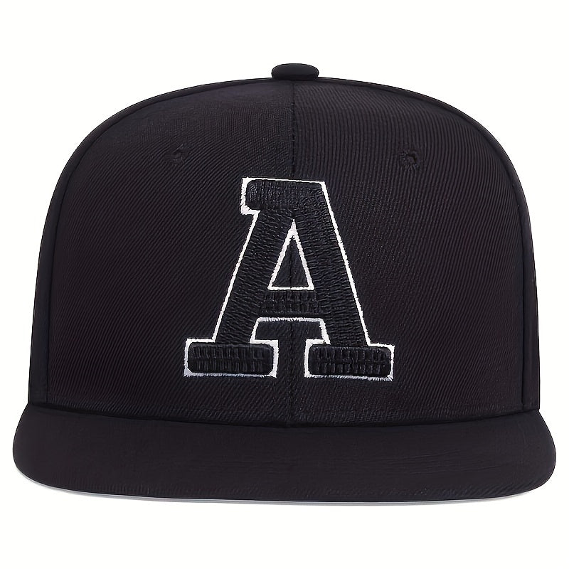Men's A Letter Baseball Cap Hip Hop Dad Hat