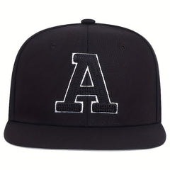 Men's A Letter Baseball Cap Hip Hop Dad Hat