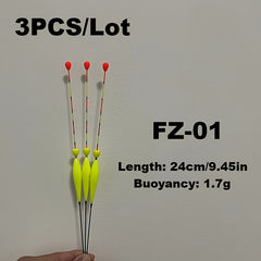 3pcs Fishing Float High Sensitive Floats
