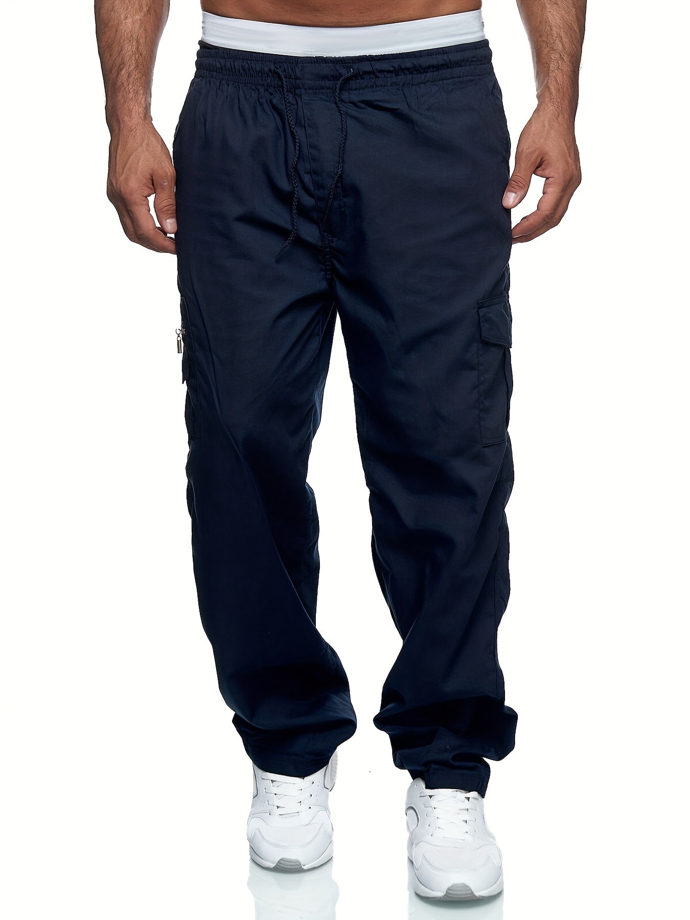 Men's Loose Cargo Jeans With Pocket Men's Outfits