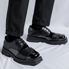 Men's Faux Leather Dress Shoes Non Slip Casual Shoes for Outdoor Activities