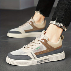 Men's Mesh Skate Shoes Wear resistant Non Slip Casual Shoes