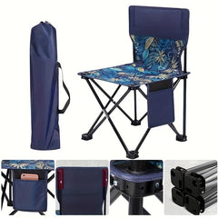 Leisure Folding Chair Ergonomic Durable Breathable Outdoor Camping Fishing