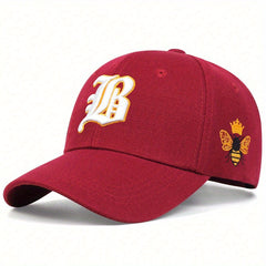 Gothic Letter Embroidery Baseball Cap Vintage Hip Hop Sports Hat