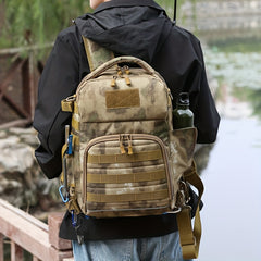 Large Capacity Fishing Backpack Tackle Storage Bag