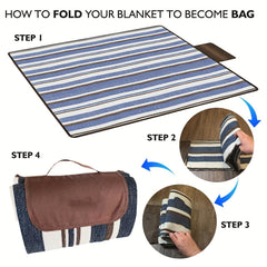 XL Picnic Blanket Waterproof Sandproof Beach Mat Couples Gift Ideas