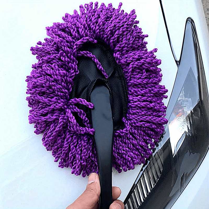 Marine Cleaning Brush with Non Slip Handle for Car Windows and Kitchen Surfaces