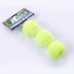 3pcs Tennis Ball for Training and Competition, Suitable for Beach Park Yard