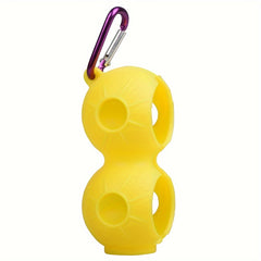 Silicone Golf Ball Holder for 2 Balls