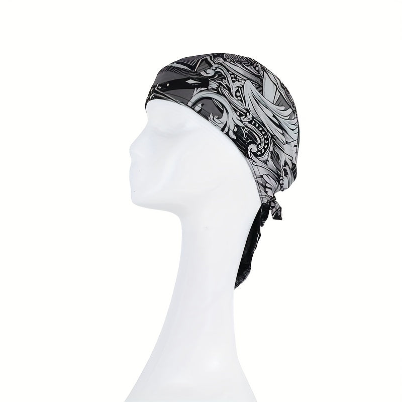Casual Cycling Printed Sweat-absorbing Hat for Outdoor Running