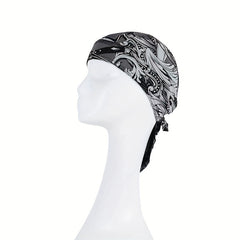 Casual Cycling Printed Sweat-absorbing Hat for Outdoor Running