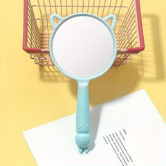 Cartoon Mouse Hand Mirror - Travel Beauty Makeup Mirror