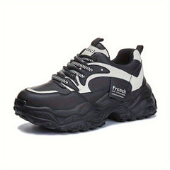 Spring Thick Bottom Sports Shoes Women's Running Shoe