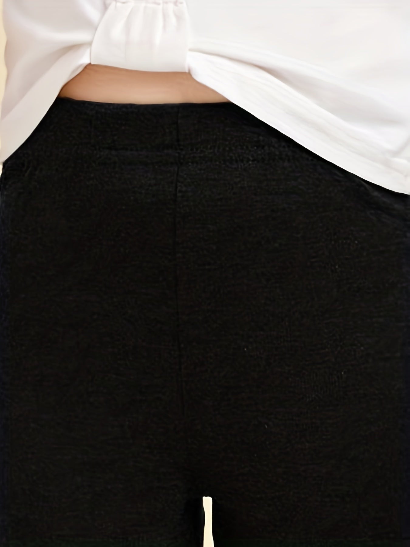 Kid Girls Basic Leggings Stretchy Casual Pants