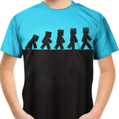 Kids Human Graphic Short Sleeve Top