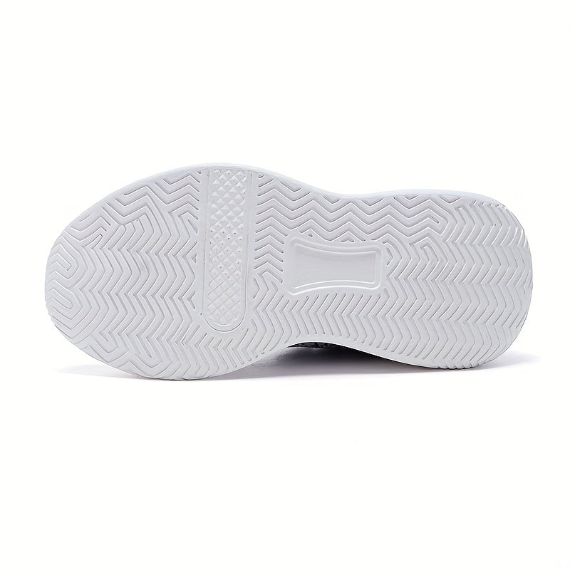 Men's Rotating Buckle Basketball Shoes Non Slip Sneakers
