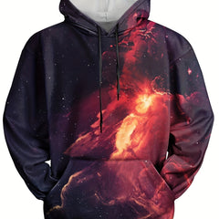 Men's Starry Sky 3D Print Hoodie