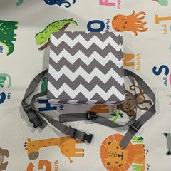 Thick Washable Baby Booster Seat with Strap