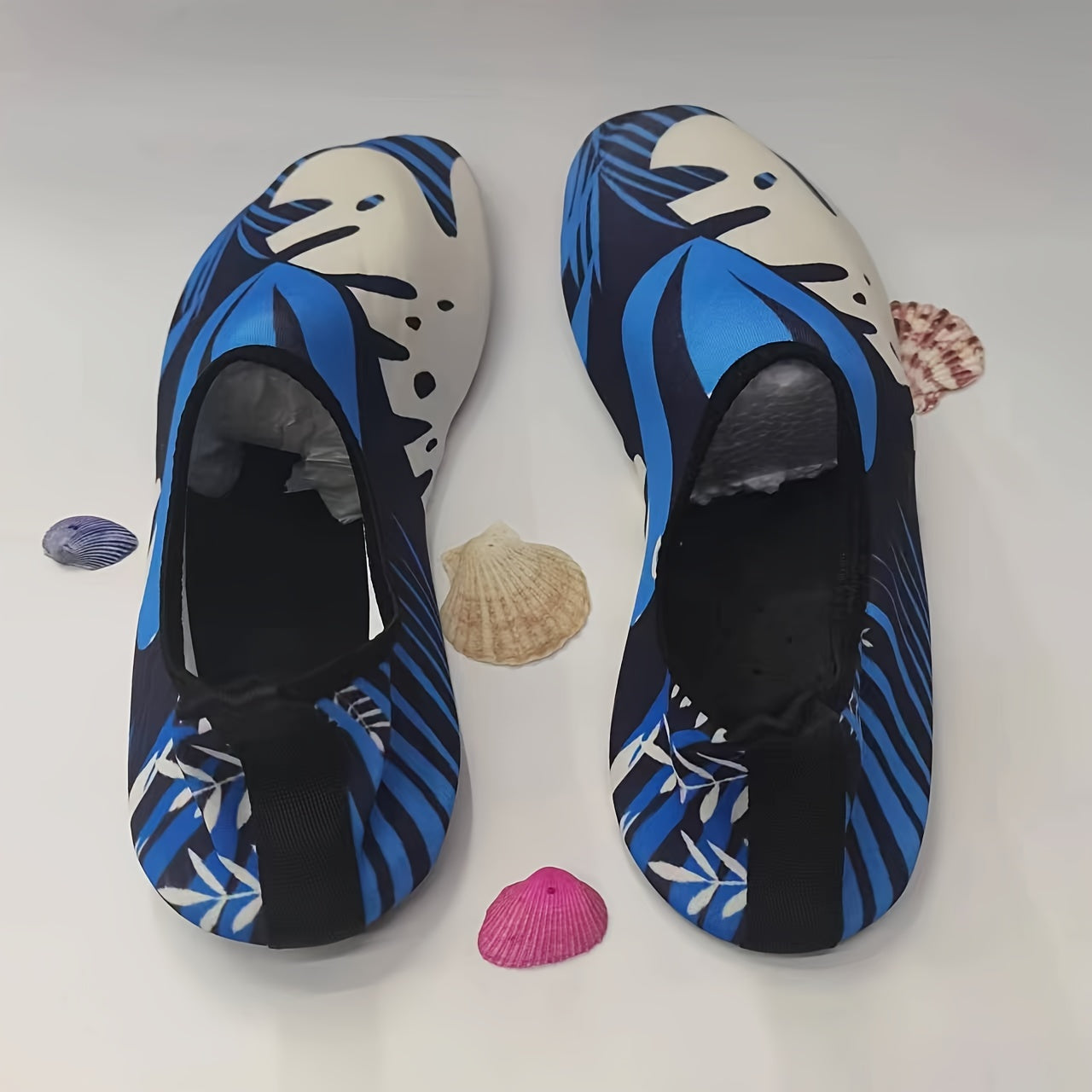 Geometric Pattern Beach Shoes Quick Drying Non Slip Soft Soled Water Park Casual