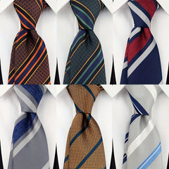 British Gentleman Striped Men's Tie Suit Street Style