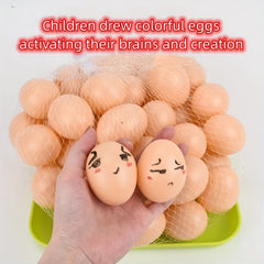 10 Pcs Easter Eggs for Kids DIY Crafts Painting Party Home Decor