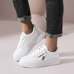 Women's Letter Graphic Low Top Sports Sneakers