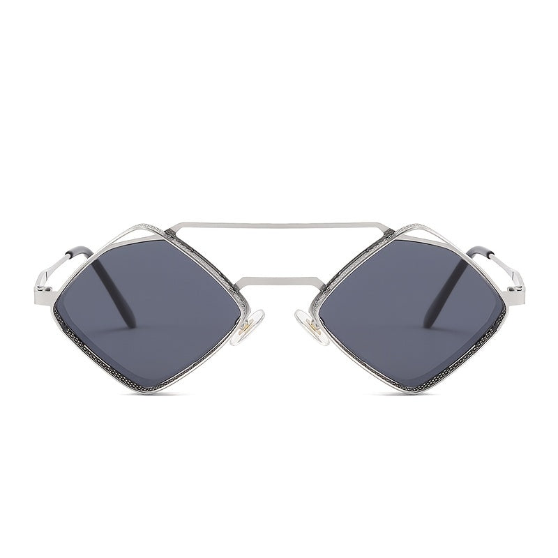 Metal Polygonal Sunglasses UV400 For Men