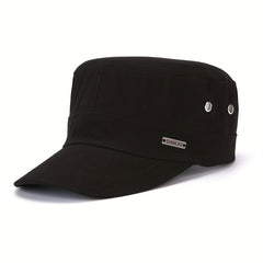 Adjustable Dad Hat Flat Top Sun Protection Hat