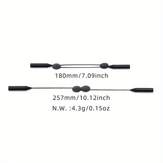 Adjustable Glasses Strap Silicone Wire Eye Glasses String Adults Kids