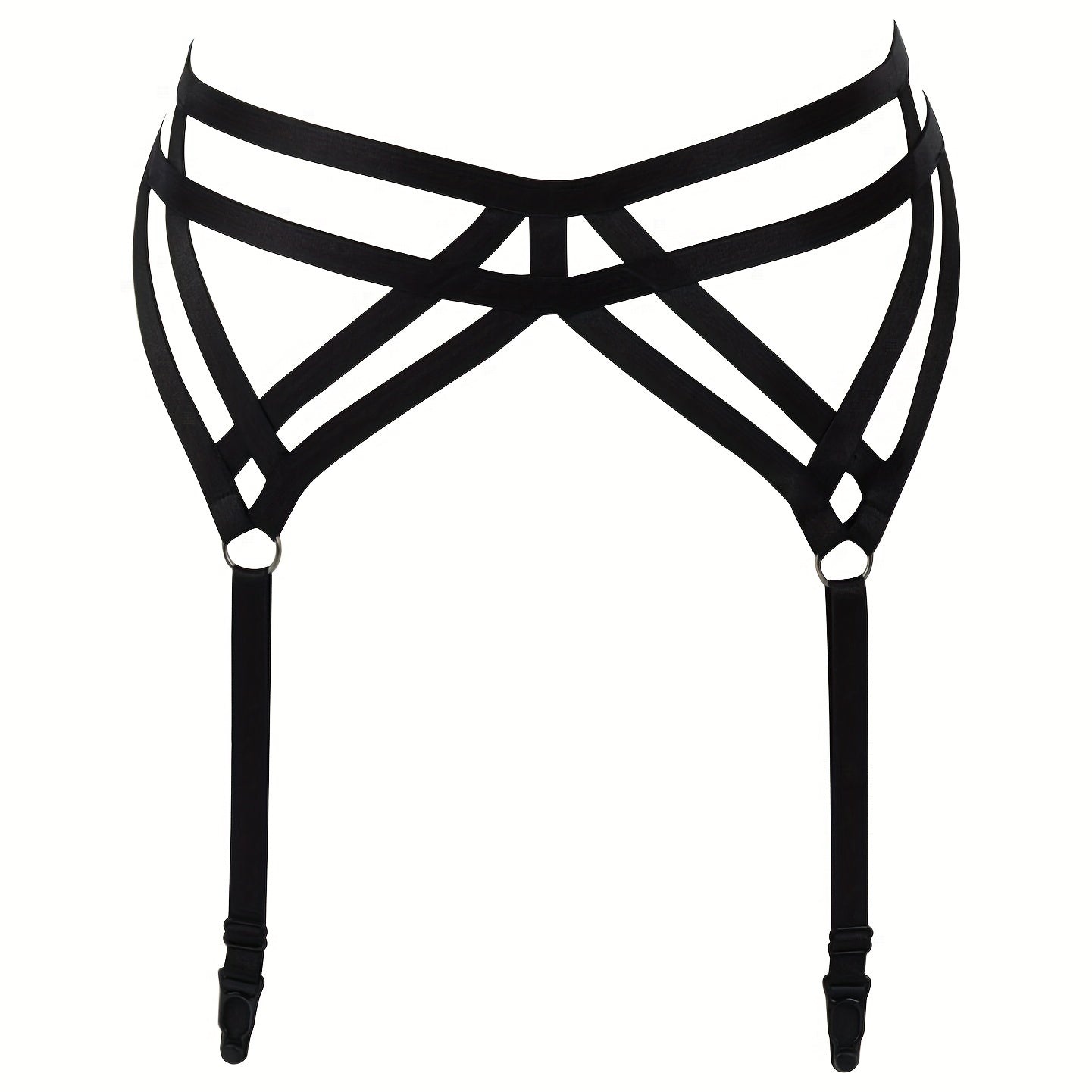 Gothic Waist Suspender Belt Body Harness Women's Lingerie Accessories