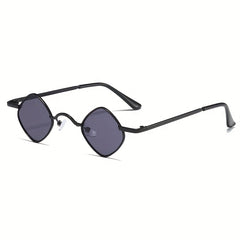 Boy's Retro Small Frame Sunglasses Hip Hop Show Travel Photo Prop