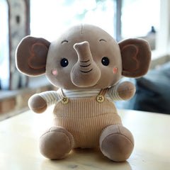 Set of Three Plush Elephant Toys - Perfect Gift for Friends