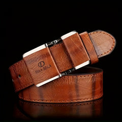 1pc Boy's Baseball Belt Smooth Buckle Leisure Belt Jeans Belt