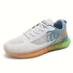 Men's Lace up Cushioned Sneakers Athletic Shoes