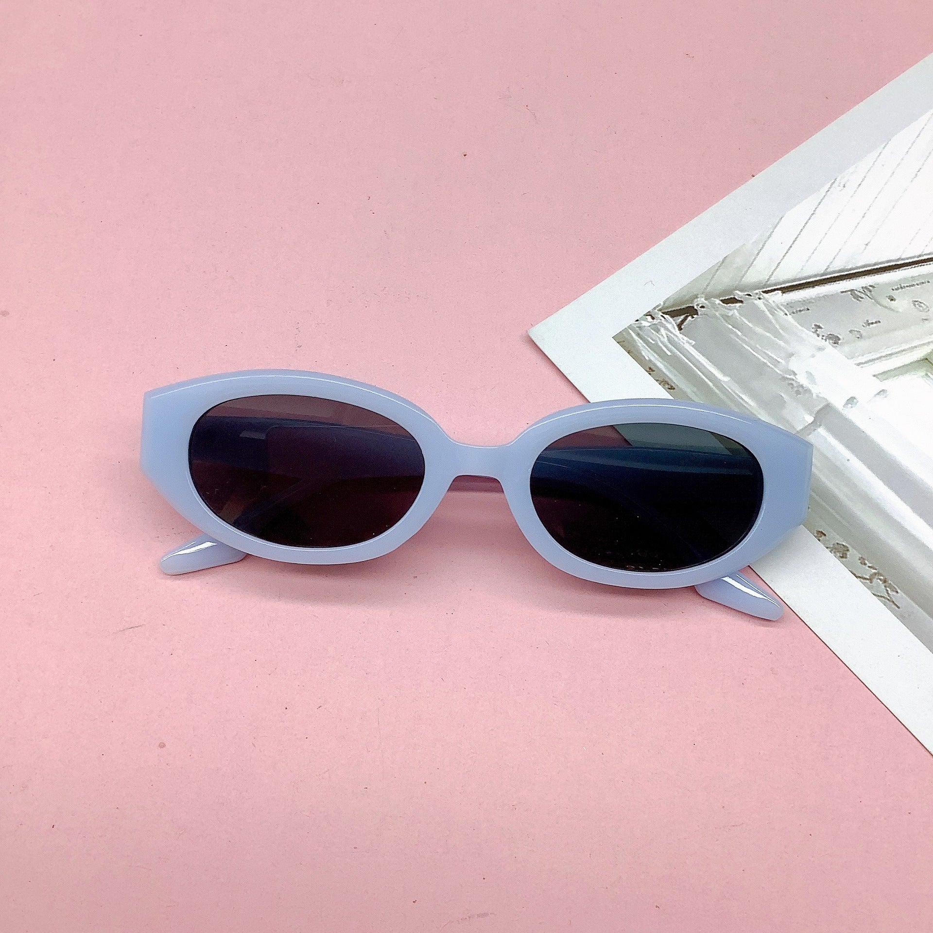 Boy's Oval Frame Sunglasses for Outdoor Sports