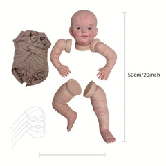 50 8 Cm Reborn Doll Kits Soft Solid Silicone Painted Bebe Reborn Doll Parts
