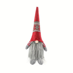 Xmas Faceless Old Man Plush Doll - Christmas Gift & Decoration