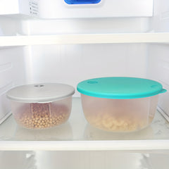4pcs Airtight Food Storage Containers BPA Microwave Freezer Safe Lunch Box