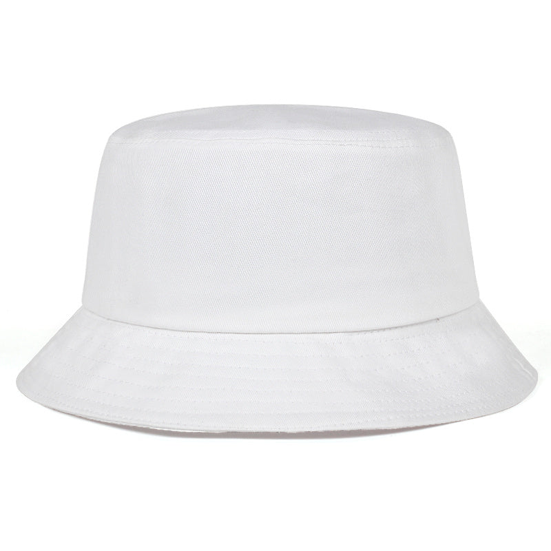 Men's Solid Bucket Hat Sunscreen Outdoor Sports Casual Bucket Hat