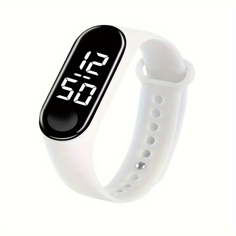 LED Watch with Silicone Band for Workout