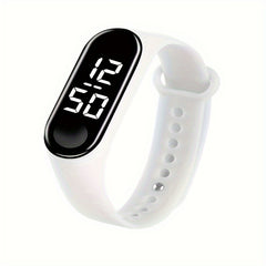 LED Watch with Silicone Band for Workout