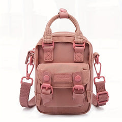 Canvas Mini Shoulder Messenger Bag for Girls