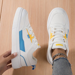 Flat Sports Sneakers Slip resistant Skateboarding Walking Shoes
