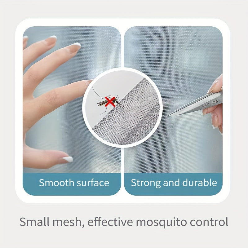 Magic Sticker Window Screen Mesh Anti-Mosquito Net