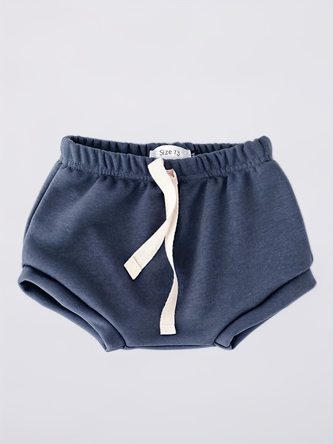 Baby Shorts Solid Drawstring Shorts For Summer