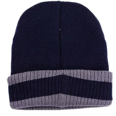 Men's Knitted Hat Plus Velvet Thick Woolen Hat Outdoor Cold Hat