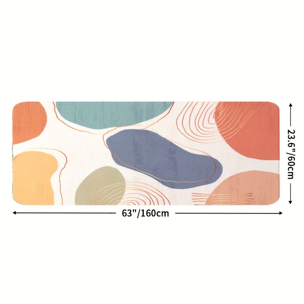 Soft Fluffy Area Rug for Bedroom Living Room - Colorful Shag Carpet
