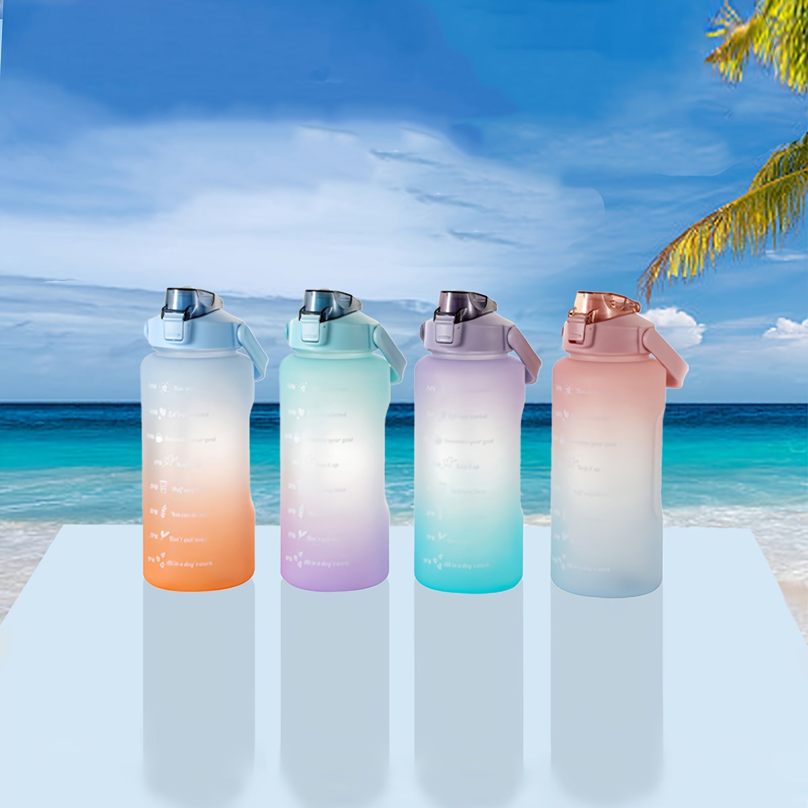 Gradient Sports Water Cup with Straw for Outdoor Running